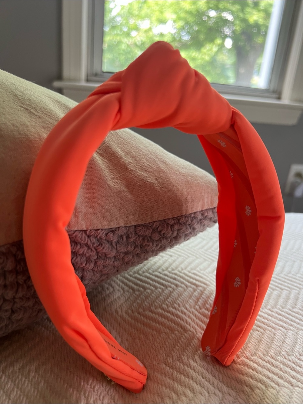 Lele Sadoughi Neoprene Knotted Headband
